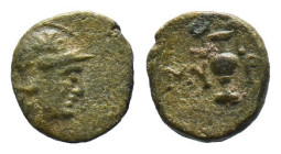 (Bronze, 0.55g 9mm) Greek Coin.
