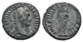 (Silver, 2.99g 19mm)Domitian. Denarius.
81-96 AD. Denarius, . Rome, 86 AD. Obv: IMP CAES DOMIT AVG - GERM P M TR P V Head laureate right. Rx: IMP XI C...