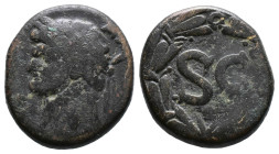 (Bronze, 13.22g 25mm)SYRIE, ANTIOCHE, Domitien Auguste (81-96), AE