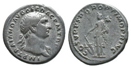 (Silver, 3.17g 20mm)RÖMISCHE KAISERZEIT
Trajan, 98 - 117 n. Chr. Trajan, 98 - 117 n. Chr. Denar. ca. 107 - 108 n. Chr. Mzst.Rom. Vs.: IMP TRAIANO AVG ...