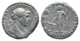 (Silver, 3.40g 17mm)Trajan AD 98-117. Rome denar
IMP TRAIANO AVG GER DAC P M TR P COS VI P P, laureate bust right, draped left shoulder / SPQR OPTIMO ...