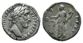 (Silver, 3.17g 17mm)Antoninus Pius - Faustina I 138-161
RÖMISCHE KAISERZEIT
Antoninus Pius 138-161
Denar ; um 147 Rom Av.: ANTONINVS AVG PIVS PP TR...
