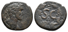(Bronze, 8.19g 23mm)Roman Provincial
SYRIA, Antioch. Antoninus Pius, 138-161 AD. AE21. Laureate head / SC