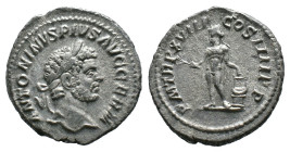 (Silver, 2.93g 19mm)RÖMISCHES KAISERREICH
Caracalla 211-217
- als Augustus 198-217. Denar, Rom 215 AD. Av.: ANTONINVS PIVS AVG GERM,