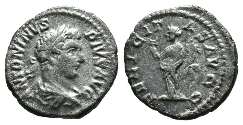 (Silver, 3.05g 19mm) CARACALLA(27/05/196-8/04/217)Marcus Aurelius AntoninusAugus...