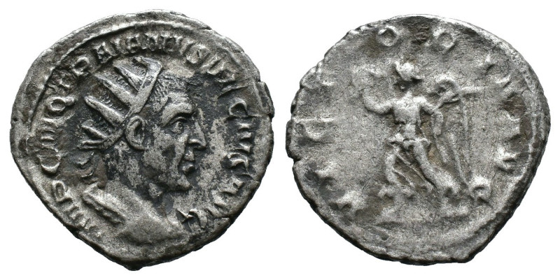 (Silver, 3.81g 22mm)Traianus Decius AR Antoninianus, Victory reverse
Traianus De...