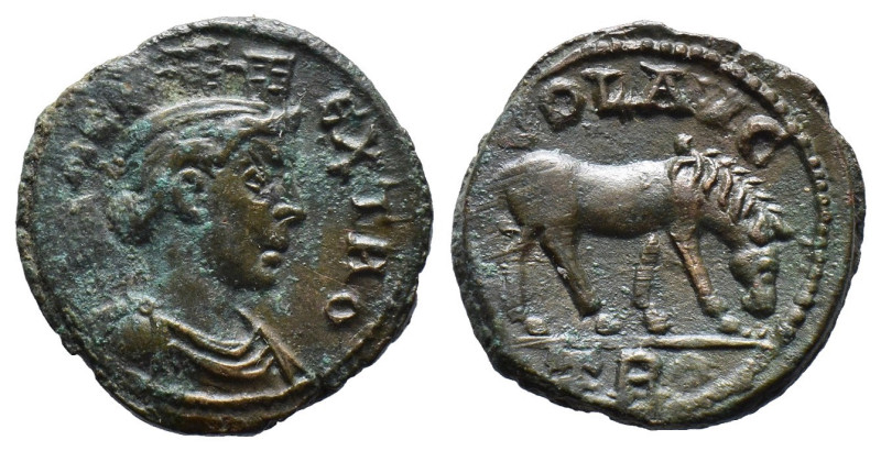 (Bronze, 5.67g 21mm)TROAS. Alexandria Troas. Pseudo-autonomous. Ae (Circa 138-26...