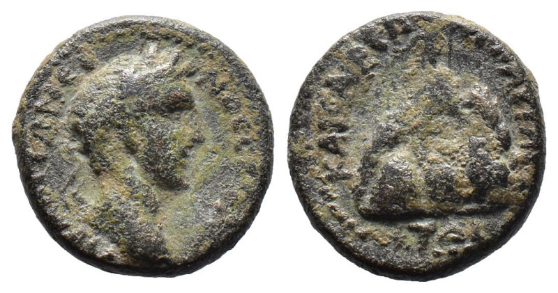 (Bronze, 4.88g 17mm)Antoninus Pius (138-161). Cappadocia, Caesarea.