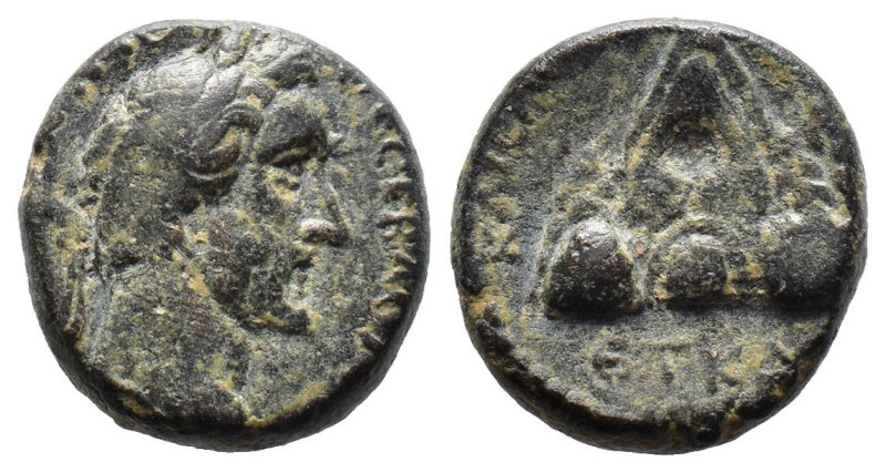 (Bronze, 7.84g 19mm)Antoninus Pius (138-161). Cappadocia, Caesarea. Æ