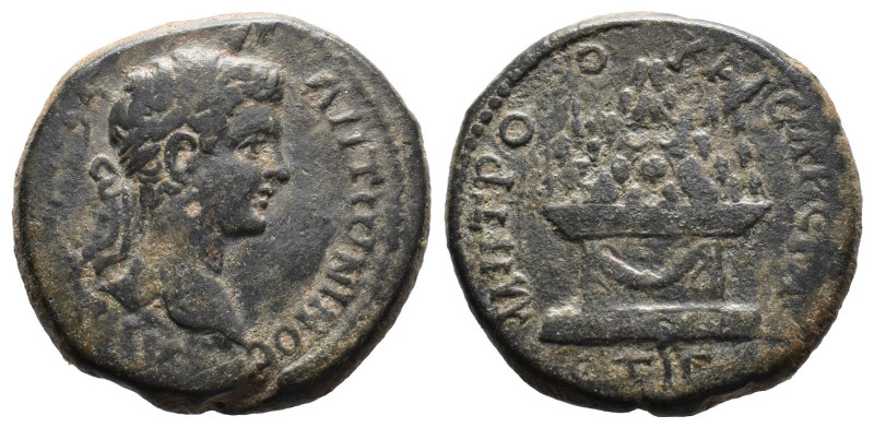 (Bronze, 15.91g 28mm) Cappadocia, Caesarea. Caracalla. A.D. Ae.
laureate, draped...