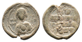 (Seal, 2.99g 16mm)Byzantine seal