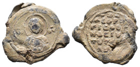 (Seal, 12.01g 26mm) Byzantine seal