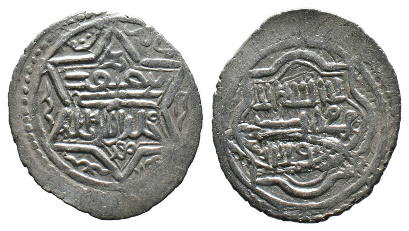 (Silver, 1.61g 20mm) Islamic silver coin Dirhem