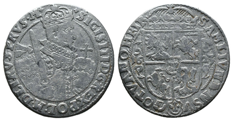 (Silver, 5.83g 29mm)Sigismund III Vasa
POLSKA/ POLAND/ POLEN/ LITHUANIA/ LITAUEN...