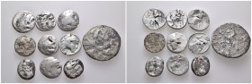 (Silver, 46.26g 10 Pieces. Sold as seen)