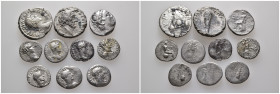 (Silver, 25.85g 10 Pieces. Sold as seen)