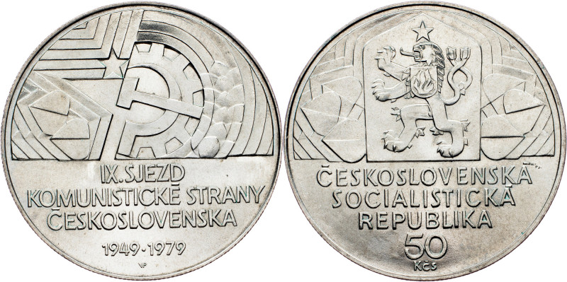 Czechoslovakia, 50 Korun 1979 Czechoslovakia, 50 Korun 1979, KM# 98|30th Anniver...