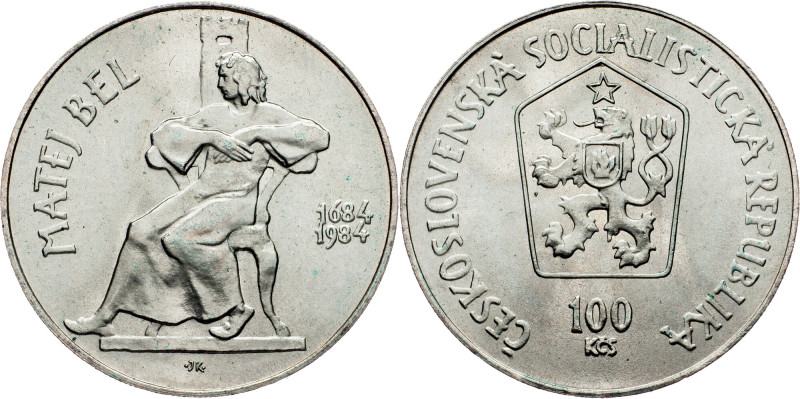 Czechoslovakia, 100 Korun 1984 Czechoslovakia, 100 Korun 1984, KM# 113|300th Ann...