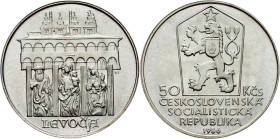 Czechoslovakia, 50 Korun 1986 Czechoslovakia, 50 Korun 1986, KM# 122|City of Levoča; UNC

Grade: UNC