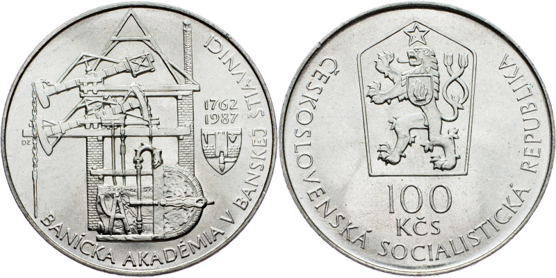 Czechoslovakia, 100 Korun 1987 Czechoslovakia, 100 Korun 1987, KM# 128|225 Years...