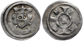 Bela IV., Denar Bela IV., Denar, 0,548 g, Ag, Husz. 299|weakly strike, remains of mint luster; EF

Grade: EF