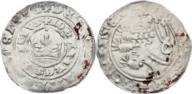 John of Bohemia, Prague Groschen 1310-1346, Kuttenberg John of Bohemia, Prague Groschen 1310-1346, Kuttenberg, 3,661 g, Vorlova 19, Hána 2e; EF

Gra...