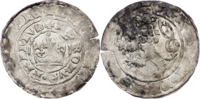 Charles IV., Prague Groschen 1346-1378, Kuttenberg Charles IV., Prague Groschen 1346-1378, Kuttenberg, 3,155 g, Pinta 1999, IV.a/1; EF

Grade: EF