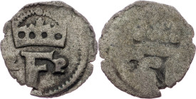 Ferdinand I., Kleinpfennig, Kuttenberg Ferdinand I., Kleinpfennig, Kuttenberg, Mkč. 82|toned; VF

Grade: VF