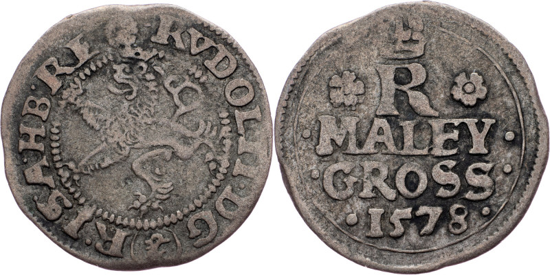 Rudolph II., Maley Groschen 1578, Prague Rudolph II., Maley Groschen 1578, Pragu...