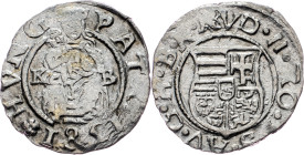Rudolph II., Denar 1581, KB, Kremnitz Rudolph II., Denar 1581, KB, Kremnitz, ÉH. 811a; VF

Grade: VF