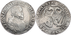 Rudolph II., 1 Thaler 1589, Kuttenberg Rudolph II., 1 Thaler 1589, Kuttenberg, Dav. 8079, Hal. 366|very well mount removed; VF

Grade: VF