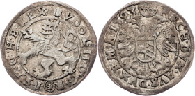 Rudolph II., Weissgroschen 1593, Budweis Rudolph II., Weissgroschen 1593, Budweis, Mkč. 445; VF+

Grade: VF+