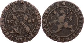 Rudolph II., Raitpfennig 1593, Kuttenberg Rudolph II., Raitpfennig 1593, Kuttenberg, Mrštík 63a; VF

Grade: VF