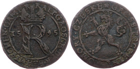 Rudolph II., Raitpfennig 1595, Kuttenberg Rudolph II., Raitpfennig 1595, Kuttenberg, Mrštík 63c; VF

Grade: VF
