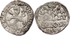 Rudolph II., Maley Groschen 1599, Kuttenberg Rudolph II., Maley Groschen 1599, Kuttenberg, HN. 8 (7a); VF

Grade: VF