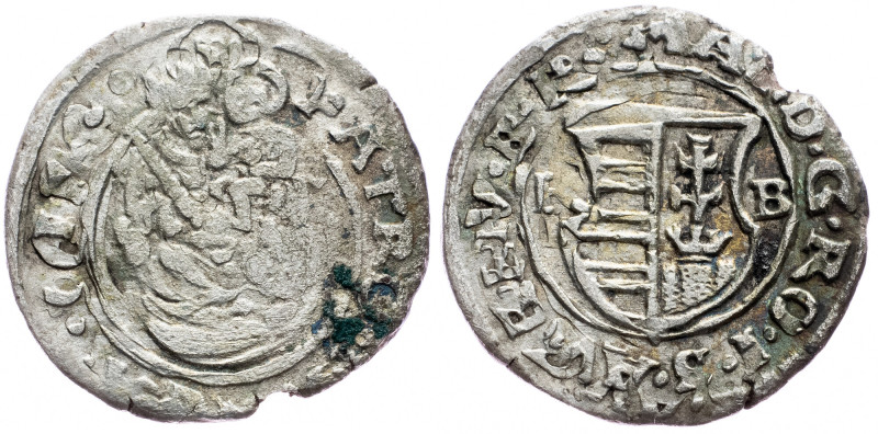 Matthias II., Denar 1615?, Kremnitz Matthias II., Denar 1615?, Kremnitz, 0,636 g...