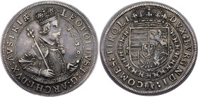Archduke Leopold V., 1 Thaler 1630, Hall Archduke Leopold V., 1 Thaler 1630, Hall, Dav. 3338|toned; VF

Grade: VF
