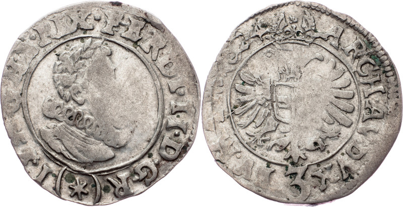 Ferdinand II., 3 Kreuzer 1624, Kuttenberg Ferdinand II., 3 Kreuzer 1624, Kuttenb...
