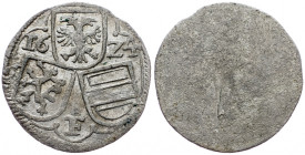 Ferdinand II., 2 Pfennig 1624, Graz Ferdinand II., 2 Pfennig 1624, Graz, 0,456 g, Ag, KM# 336|Toned, remains of mint luster; EF

Grade: EF