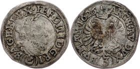 Ferdinand II., 3 Kreuzer 1626, Prague Ferdinand II., 3 Kreuzer 1626, Prague, Mkč. 759; VF

Grade: VF