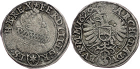 Ferdinand II., 3 Kreuzer 1629, Kuttenberg Ferdinand II., 3 Kreuzer 1629, Kuttenberg, Mkč. 809; VF

Grade: VF