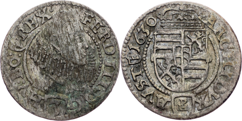 Ferdinand II., 3 Kreuzer 1630, Glatz Ferdinand II., 3 Kreuzer 1630, Glatz, Mkč. ...