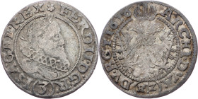 Ferdinand II., 3 Kreuzer 1636, Breslau Ferdinand II., 3 Kreuzer 1636, Breslau, Mkč. 1024; aVF

Grade: aVF