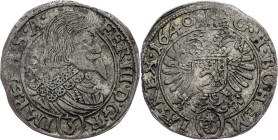 Ferdinand III., 3 Kreuzer 1640, Prague Ferdinand III., 3 Kreuzer 1640, Prague, Mkč. 1180; VF

Grade: VF