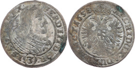 Ferdinand III., 3 Kreuzer 1658, Breslau Ferdinand III., 3 Kreuzer 1658, Breslau, Mkč. 1294; VF

Grade: VF