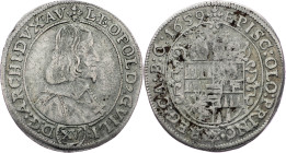 Leopold Wilhelm of Austria, 15 Kreuzer 1659, Vyškov Leopold Wilhelm of Austria, 15 Kreuzer 1659, Vyškov, Suchomel-Videman: 136|mm. J. Reitter (A. Ross...