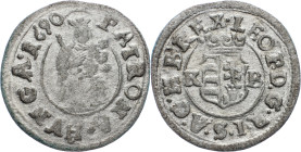 Leopold I., Denar 690, KB, Kremnitz Leopold I., Denar 690, KB, Kremnitz; aEF

Grade: aEF