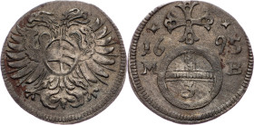 Leopold I., Greschel 1695, MB, Brieg Leopold I., Greschel 1695, MB, Brieg, Mkč. 1709|toned; VF

Grade: VF