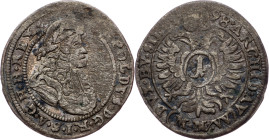 Leopold I., 1 Kreuzer 1698, MMW, Breslau Leopold I., 1 Kreuzer 1698, MMW, Breslau, Mkč. 1639; aVF

Grade: aVF