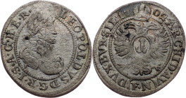 Leopold I., 1 Kreuzer 1702, FN, Oppeln Leopold I., 1 Kreuzer 1702, FN, Oppeln, Mkč. 1676; aVF

Grade: aVF